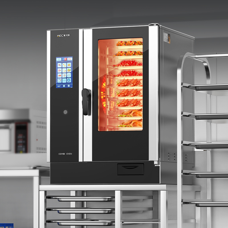 麥大廚ZKA19系列10層觸屏式商用萬能蒸烤箱18.55kW