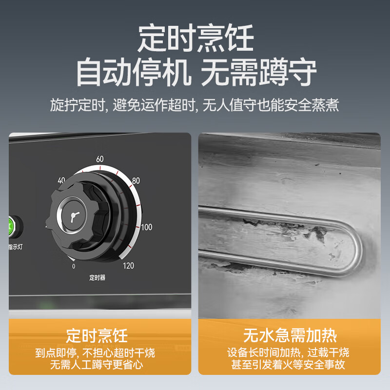 麥大廚蒸箱10盤商用食堂飯店廚房蒸飯蒸包饅頭機械蒸柜