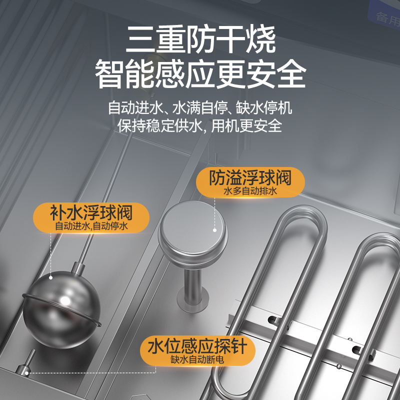 麥大廚商用蒸柜12盤變頻款智能電熱蒸箱蒸飯車全自動蒸飯柜